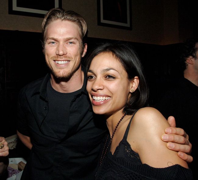 Jason Lewis and Rosario Dawson during Guns N' Roses Special Guest Performance for Rosario Dawson's Birthday Party at The Plumm - May 18, 2006 at The Plumm in New York, New York, United States.