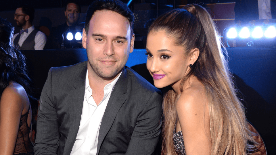 Ariana Grande, Scooter Braun