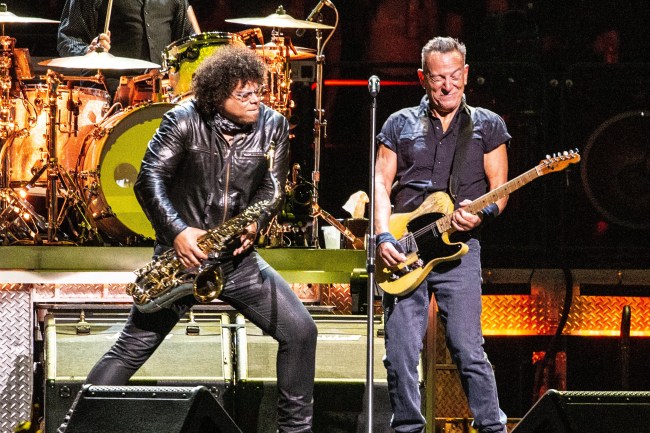 Bruce Springsteen and The E Street Band perform at Madison Square Garden on April 1, 2023 in New York, New York.