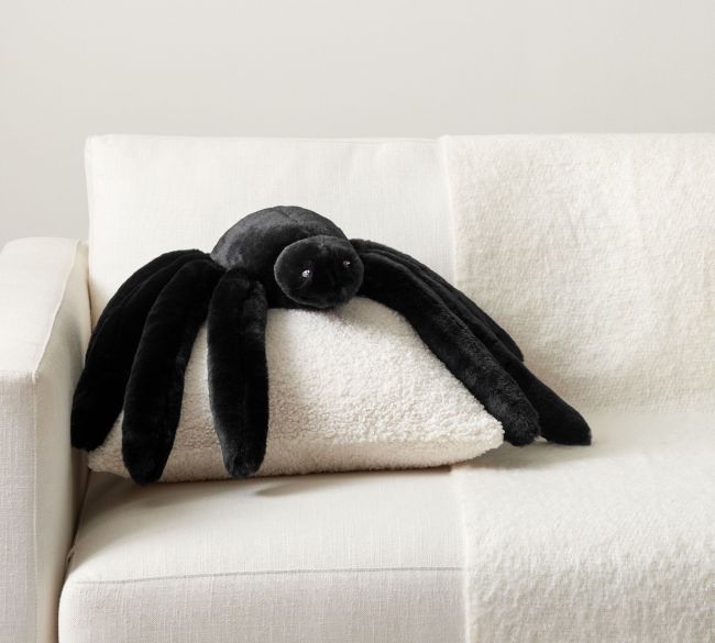 Sammy the Spider Shaped Pillow pottery barn
