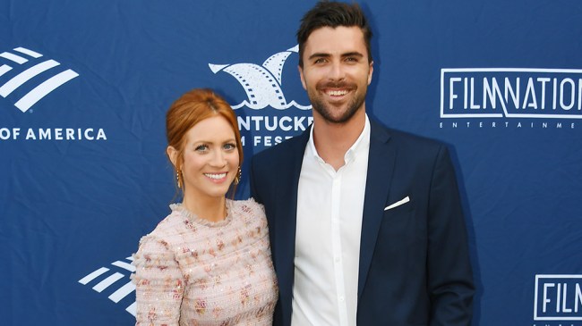 NANTUCKET, MASSACHUSETTS - JUNE 22:  Actress Brittany Snow and  Tyler Stanaland attend the Screenwriters Tribute at Sconset Casino during the 2019 Nantucket Film Festival - Day Four on June 22, 2019 in Nantucket, Massachusetts. (Photo by Nicholas Hunt/Getty Images for the 2019 Nantucket Film Festival )