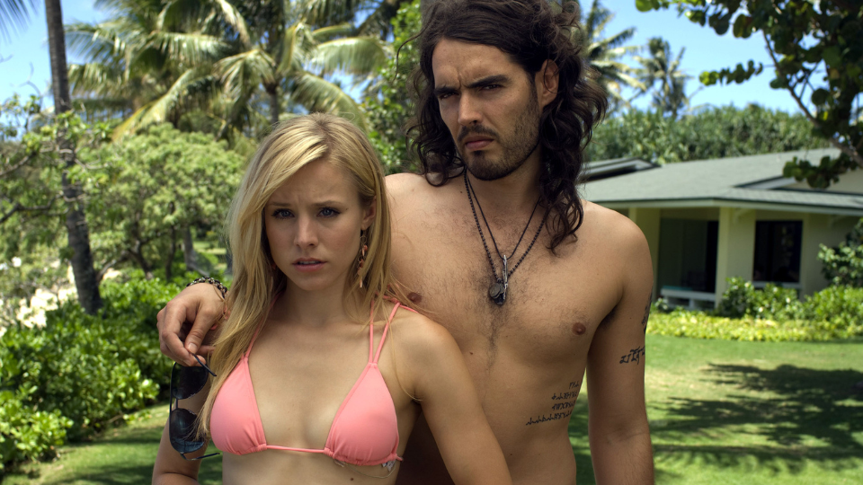Kristen Bell, Russell Brand, 2008. ©Universal/courtesy Everett Collection