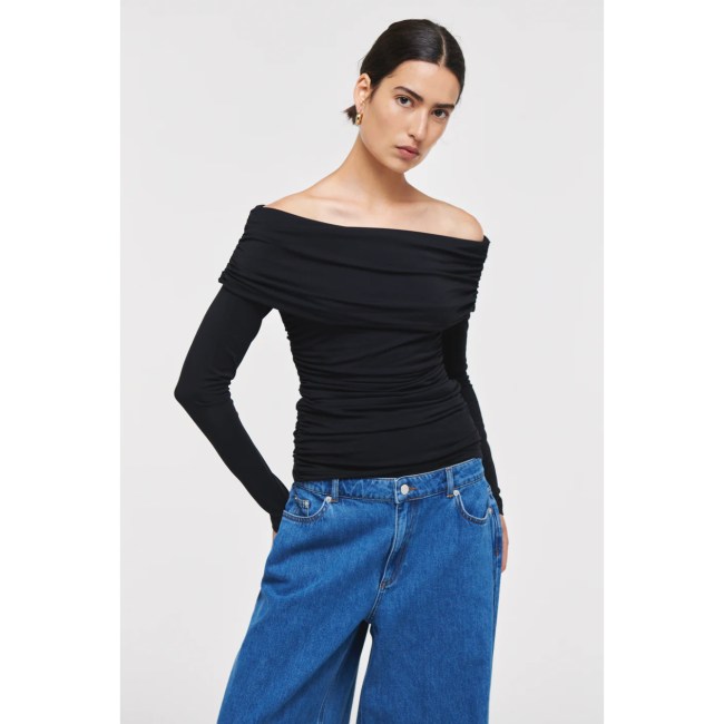 Aligne Kassandra Jersey off the shoulder top