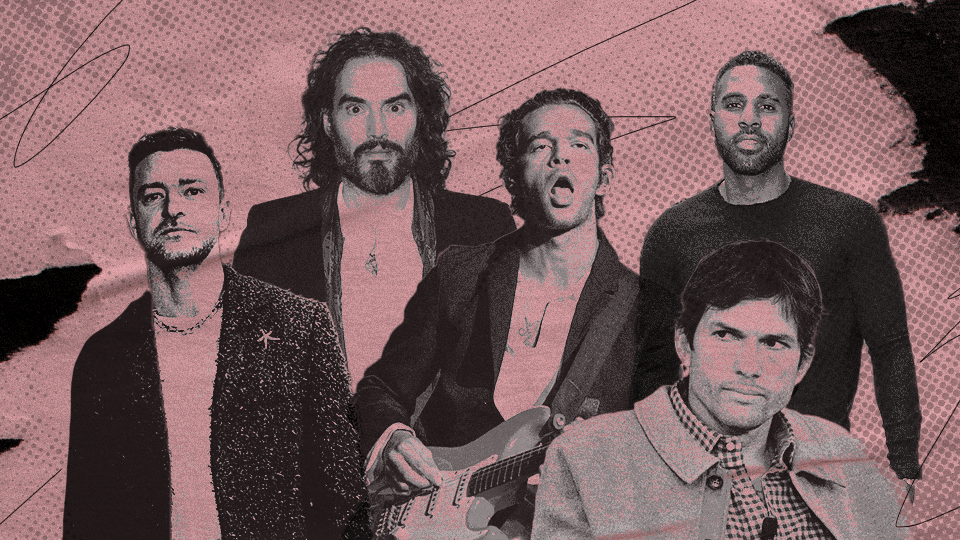 Justin Timberlake, Russell Brand, Matty Healy, Jason Derulo, Ashton Kutcher.