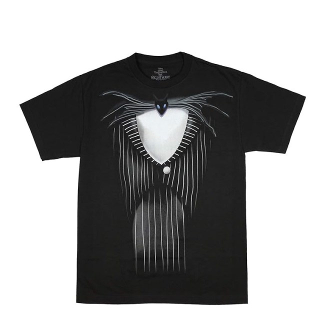 Disney Nightmare Before Christmas Shaded Jack Skellington Costume Tuxedo T-Shirt