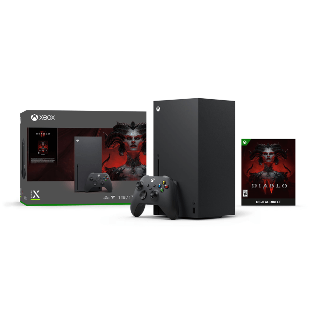 Xbox Series X Diablo IV Bundle Walmart