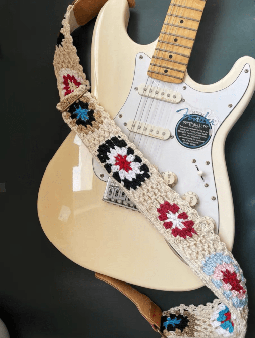 Crochet Guitar Strap
