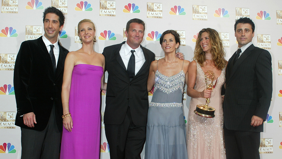 Friends Cast: David Schwimmer, Lisa Kudrow, Matthew Perry, Courteney Cox, Jennifer Aniston and Matt LeBlanc