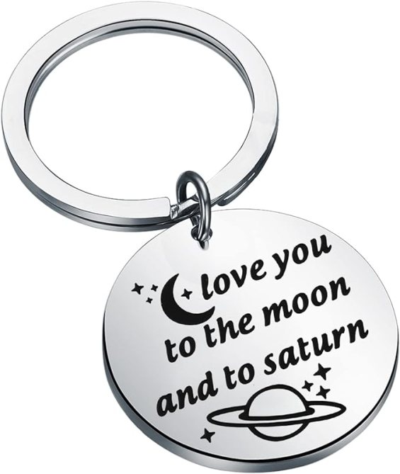 Best Amazon Stocking Stuffers: Okeych Moon Keychain