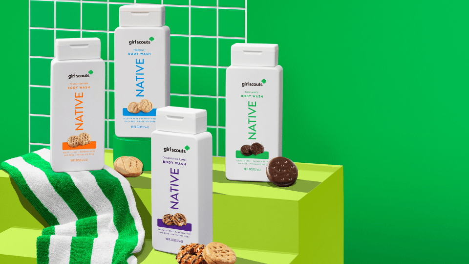 Native girl scouts collab