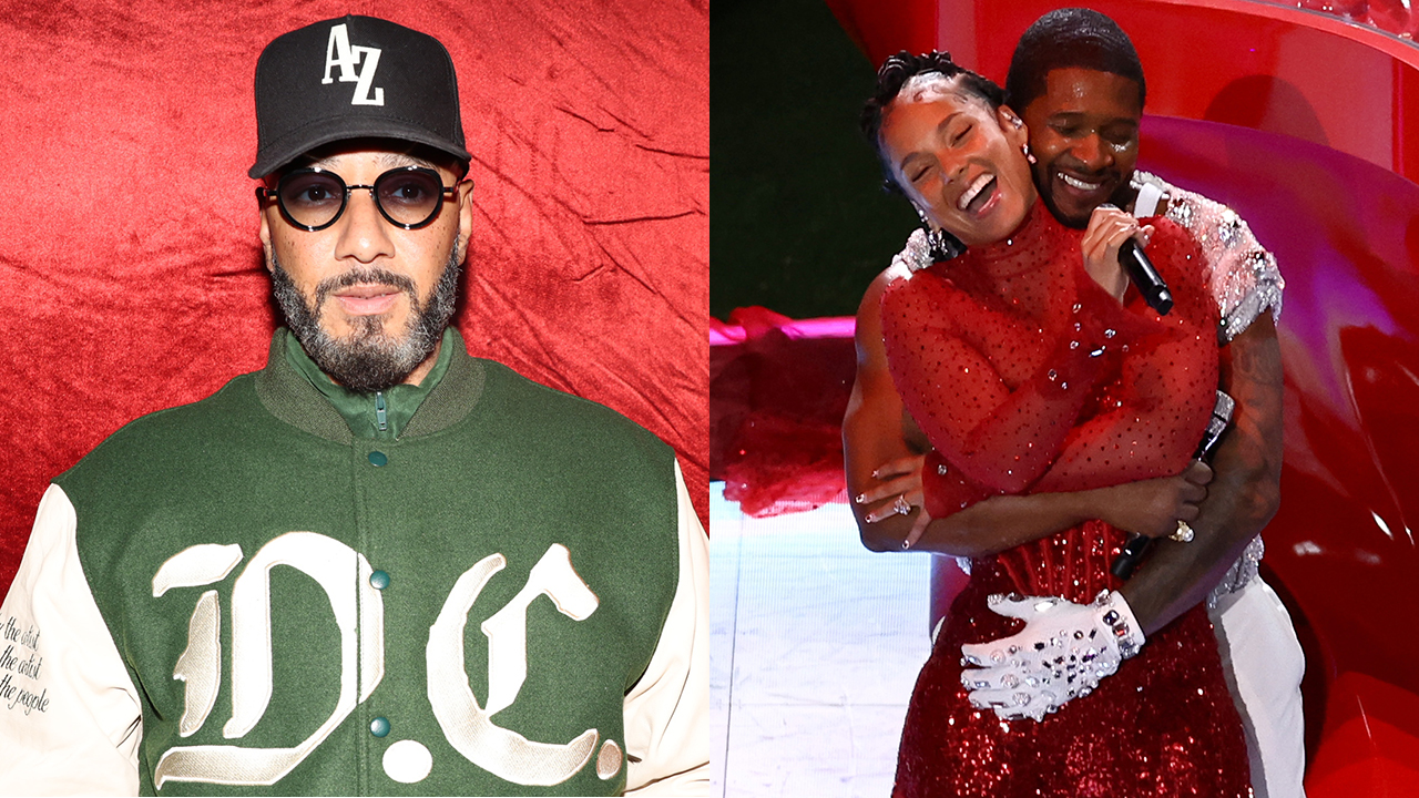 Alicia Keys Husband Reacts to Usher Super Bowl Performance