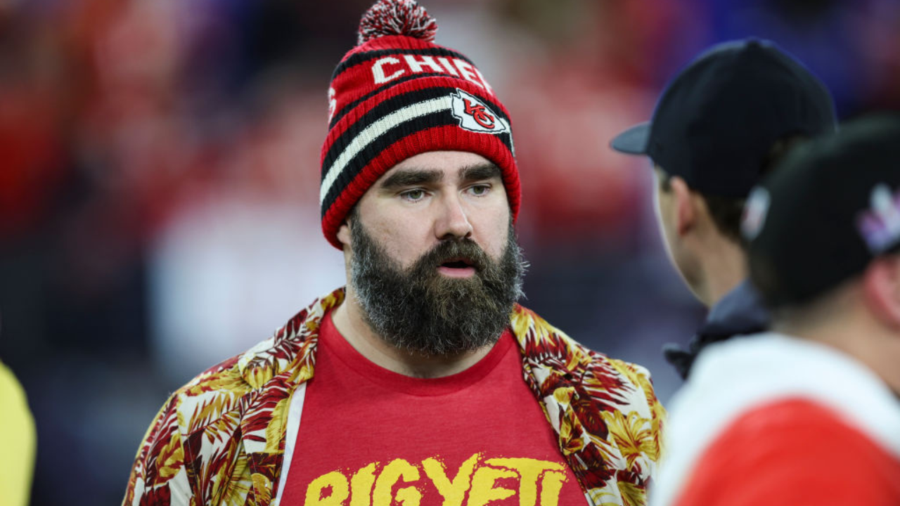 Jason Kelce's Super Bowl Outfit Had Everyone Talking