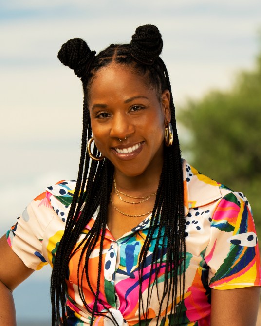 Tiffany Ervin from the CBS Original Series SURVIVOR, scheduled to air on the CBS Television Network.