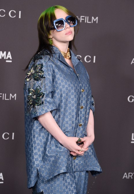 Billie Eilish at the 2019 LACMA Art + Film Gala in Los Angeles.