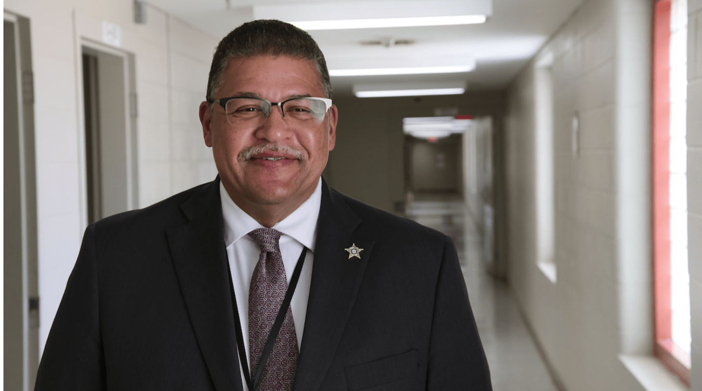 Sheriff Eric Higgins of the Pulaski County Jail