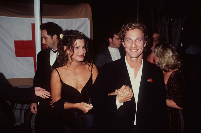 Sandra Bullock and Matthew McConaughey