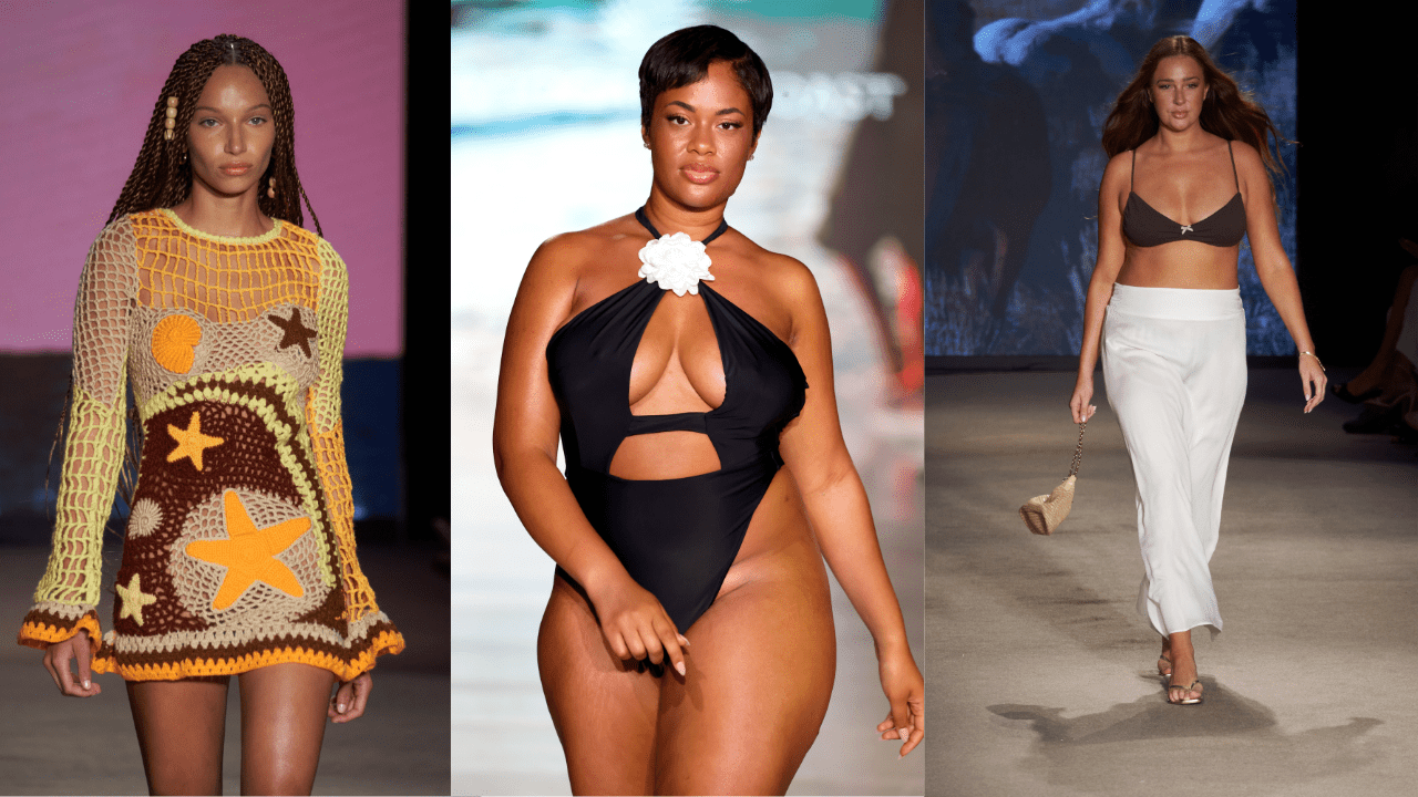 Leslie Amon, Mahogany Coast, AXIL Swim runways.