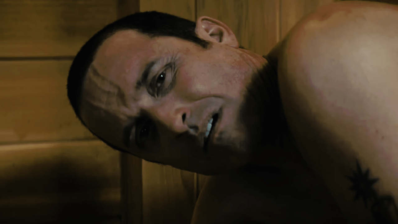 The Boys sauna scene starring Rob Benedict as Splinter