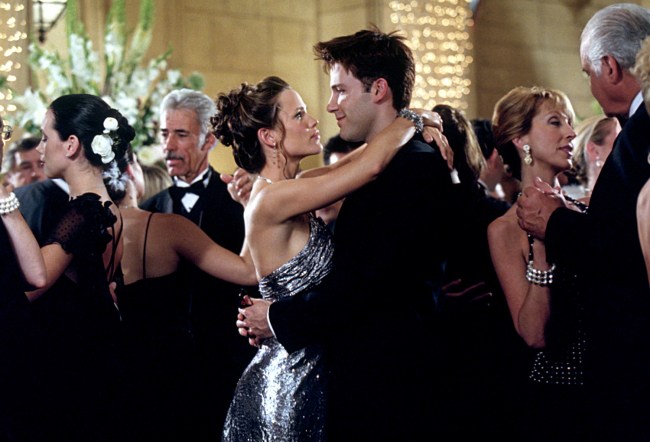 Jennifer Garner and Ben Affleck in Daredevil