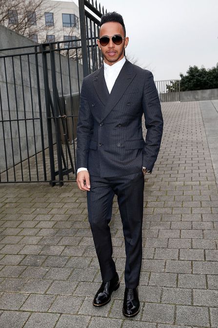 Lewis Hamilton, Louis Vuitton, Paris Fashion Week