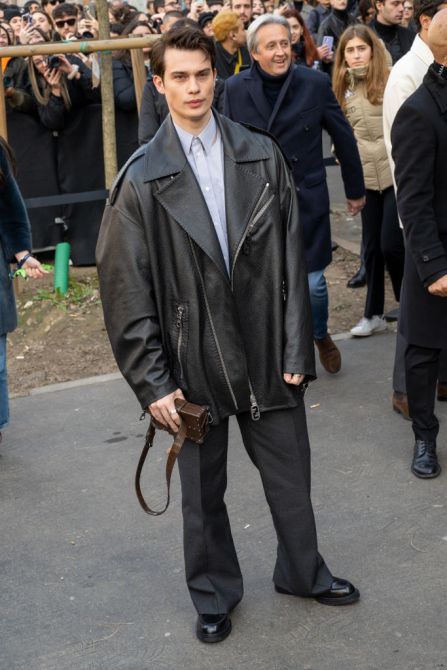 Nicholas Galitzine, Fendi, Milan Fashion Week, celebrity style, street style