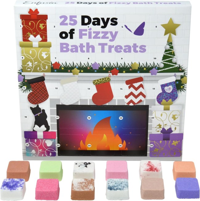 Enfusia Bath Bombs Christmas Advent Calendar 2024