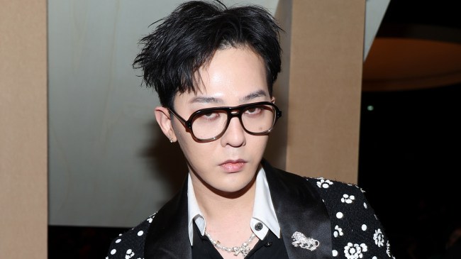 Editorial use please seek approval from Fashion House) G-Drago attends the Chanel Haute Couture Spring Summer 2023 show as part of Paris Fashion Week  on January 24, 2023 in Paris, France.