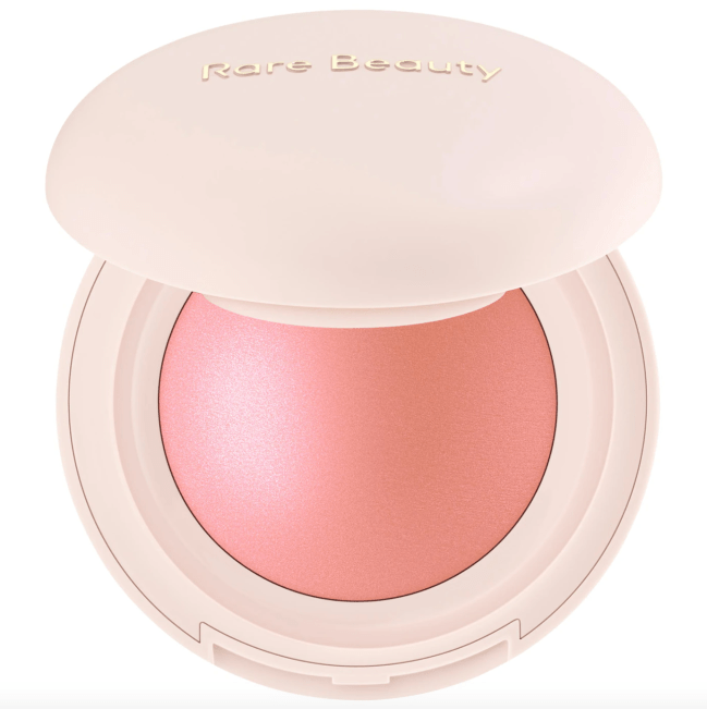 Rare Beauty Soft Pinch Luminous Powder Blush in a compact.