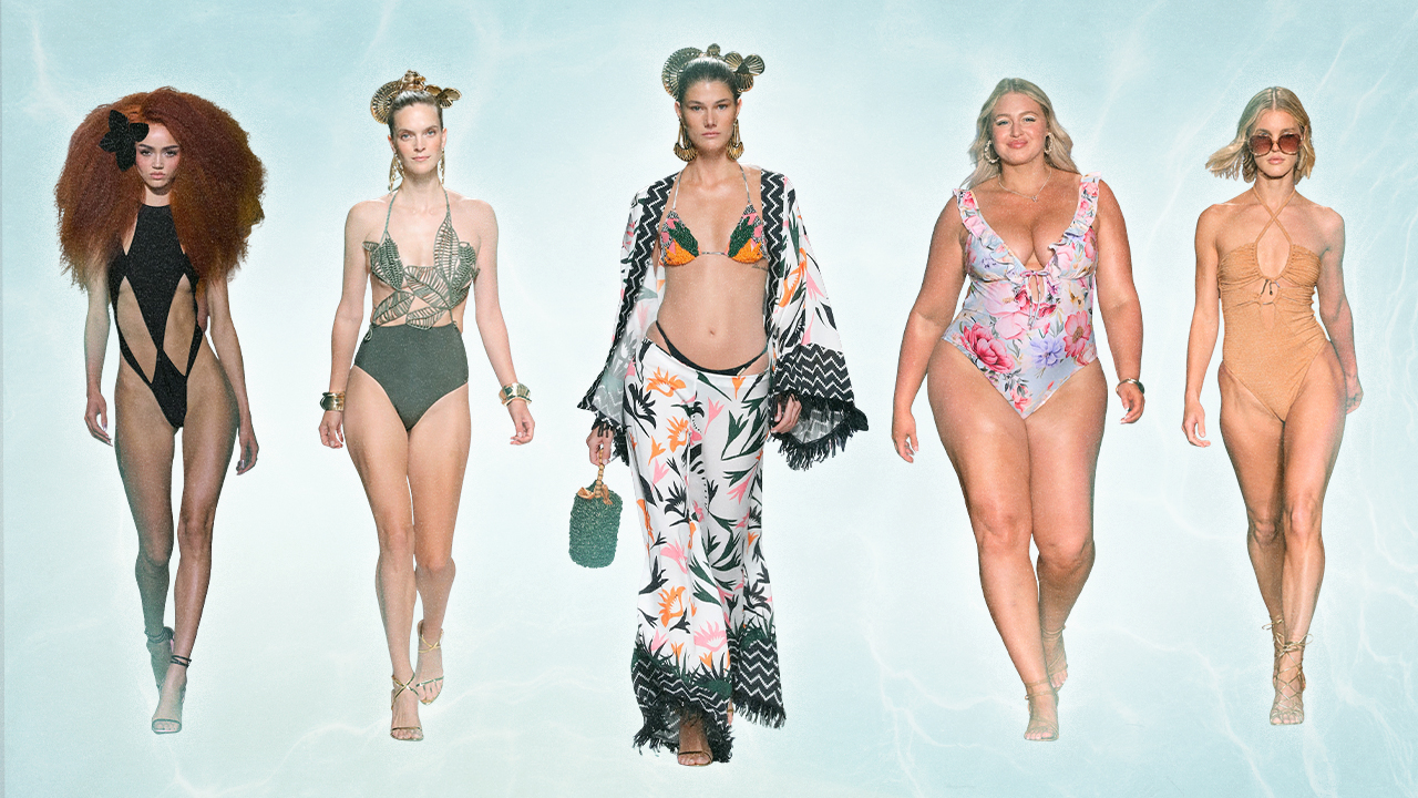 swimsuits on 2025 runway shows