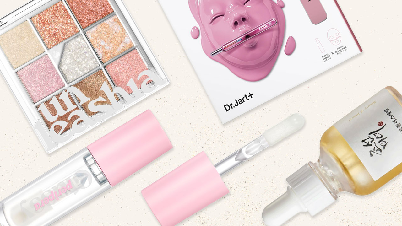 Dr. Jart, Unleashia, Beauty of Joseon, and Peripera K-beauty products.