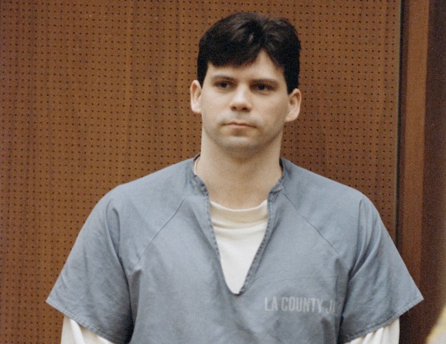 Trial of the Menendez brothers in Los Angeles - Lyle Menendez. Los Angeles, 9th March 1994.