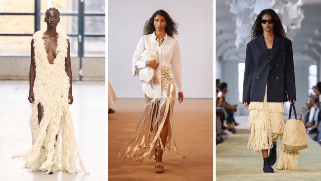 Joa Maraschin, Lilly Sarti, Nanushka spring/summer 2025 runways