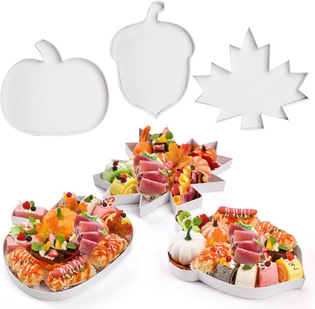 Fall Fillable Cardboard Tray for Charcuterie