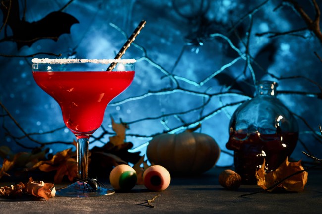 Halloween bloody mocktail