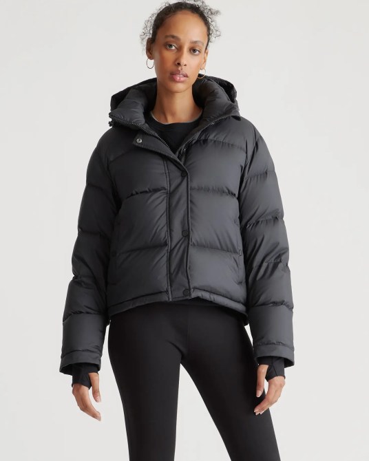 Quince Responsible Down Cropped Puffer Jacket