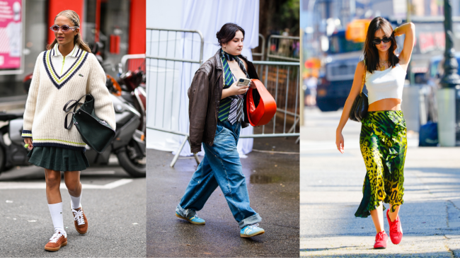 Low profile sneakers