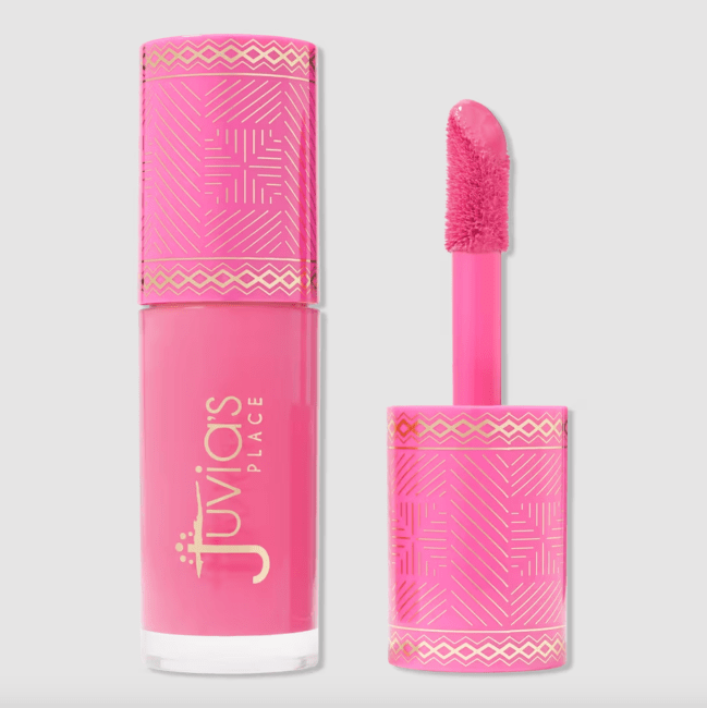 Juvia's Place Blushed Liquid Blush in Pink Lady in a clear tube with a pink top.