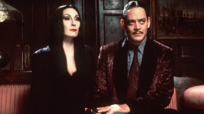 Morticia and Gomez Addams, The Addams Family