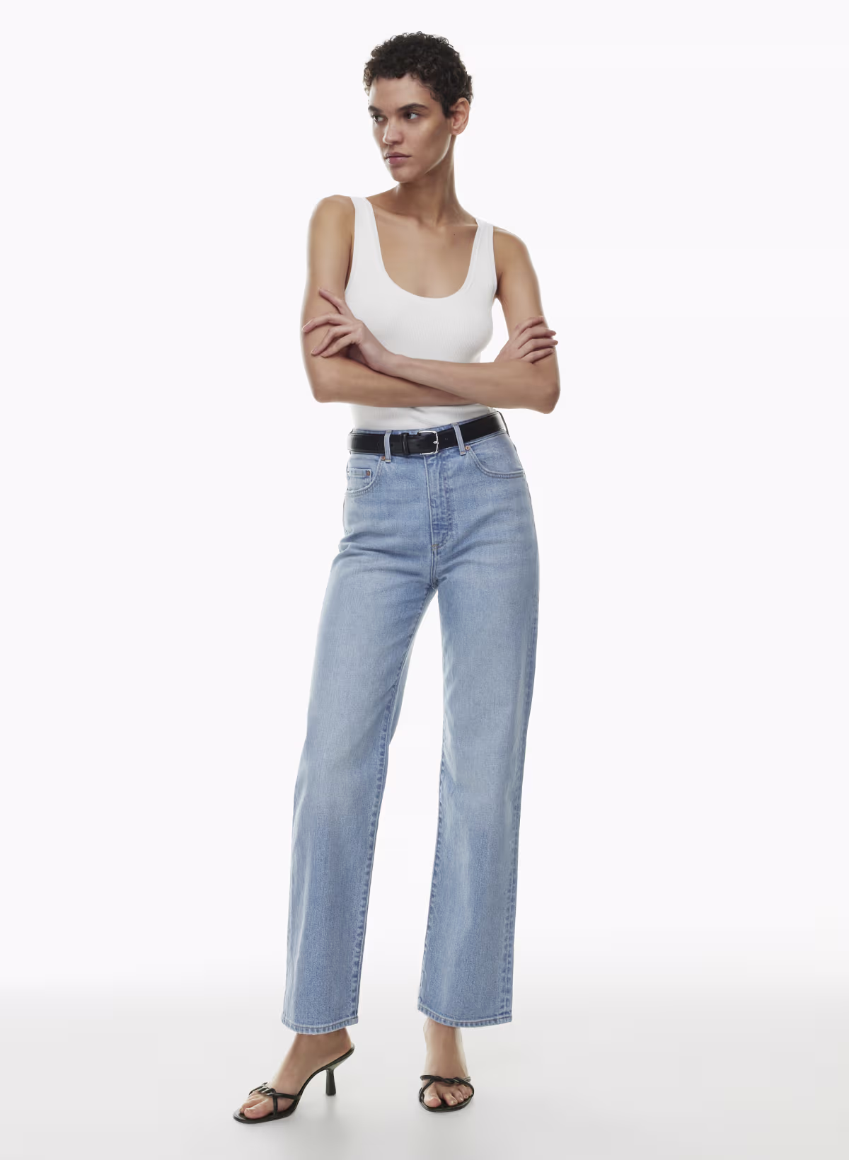 Denim Forum the '90s Naomi Super Hi-Rise Full-Length Jean
