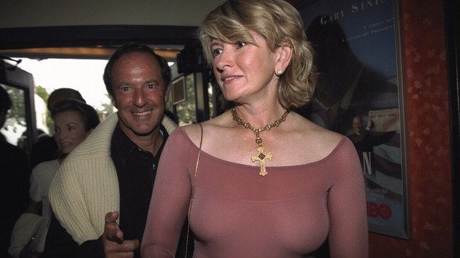 Martha Stewart and Mort Zuckerman