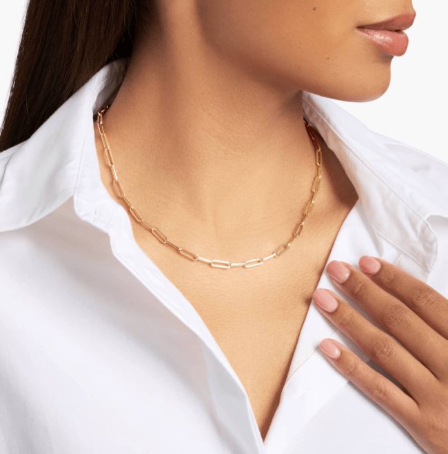 Medium Paperclip Necklace