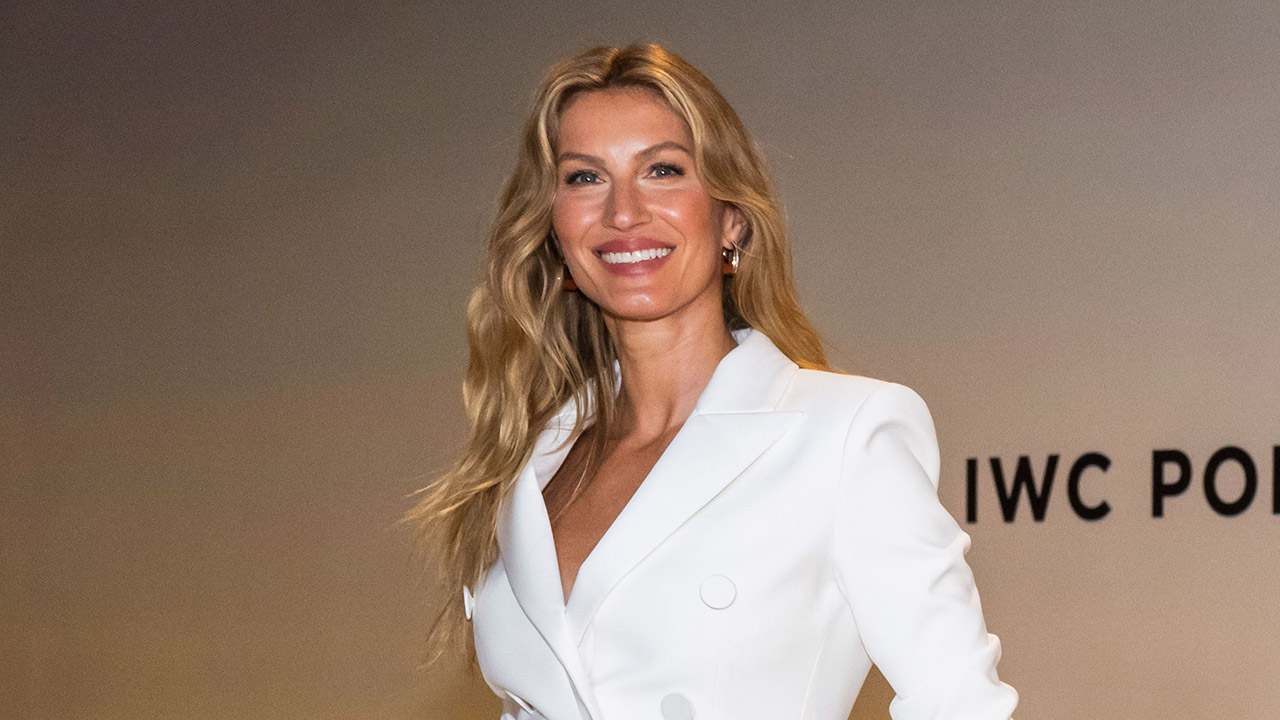 GENEVA, SWITZERLAND - APRIL 09: Gisele Bündchen joins IWC Schaffhausen at the Watches and Wonders on Tuesday, April 9, 2024 in Geneva, Switzerland.