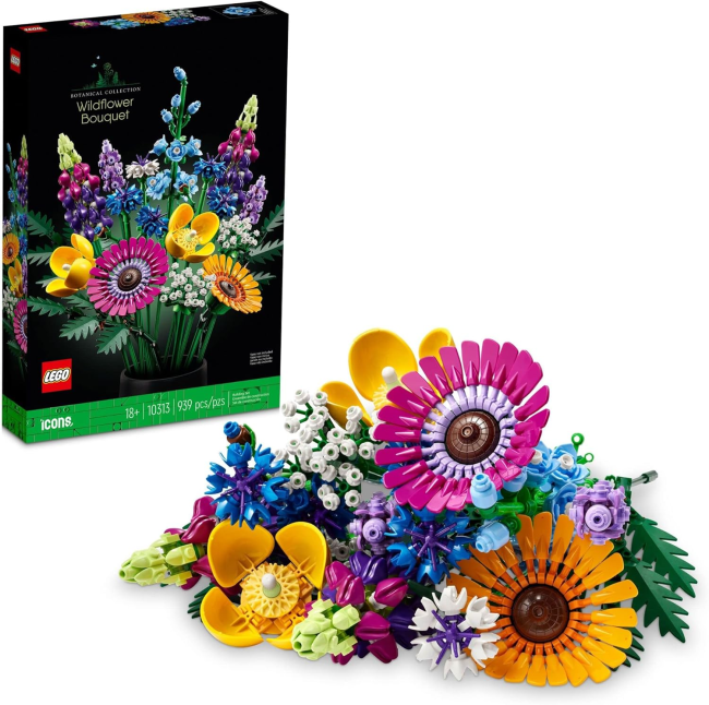 LEGO Icons Wildflower Bouquet Set