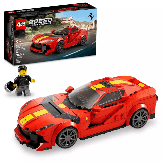 LEGO Speed Champions Ferrari 812 Competizione Car Toy
