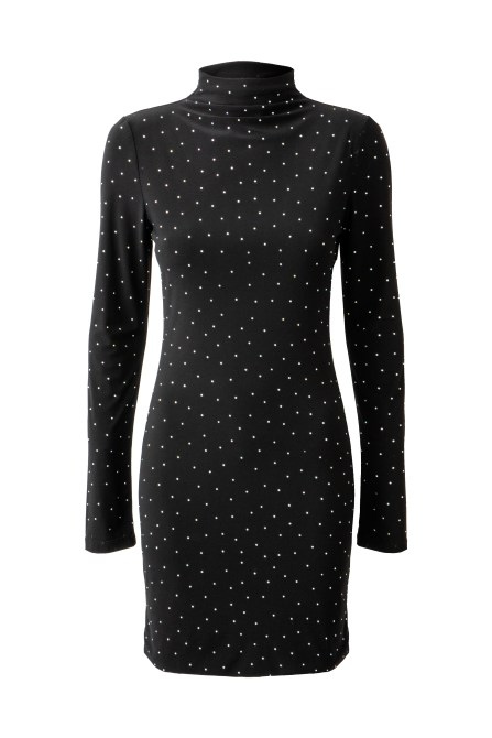 DKNY Crystal Embellished Dress