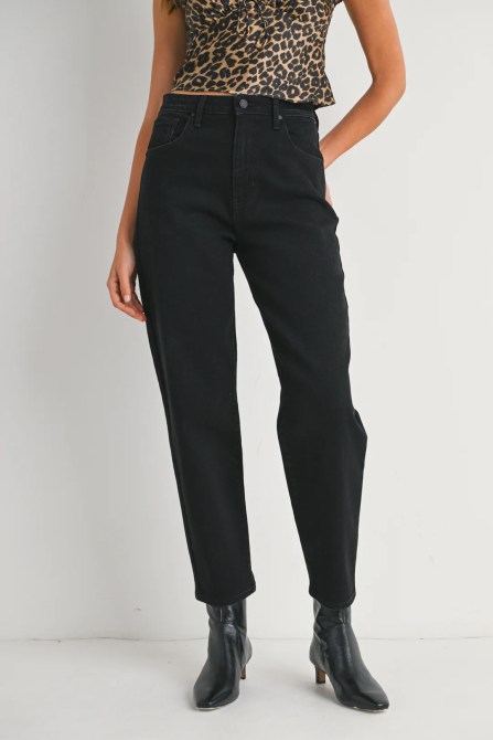 Just Black Denim The Tapered Barrel Jean