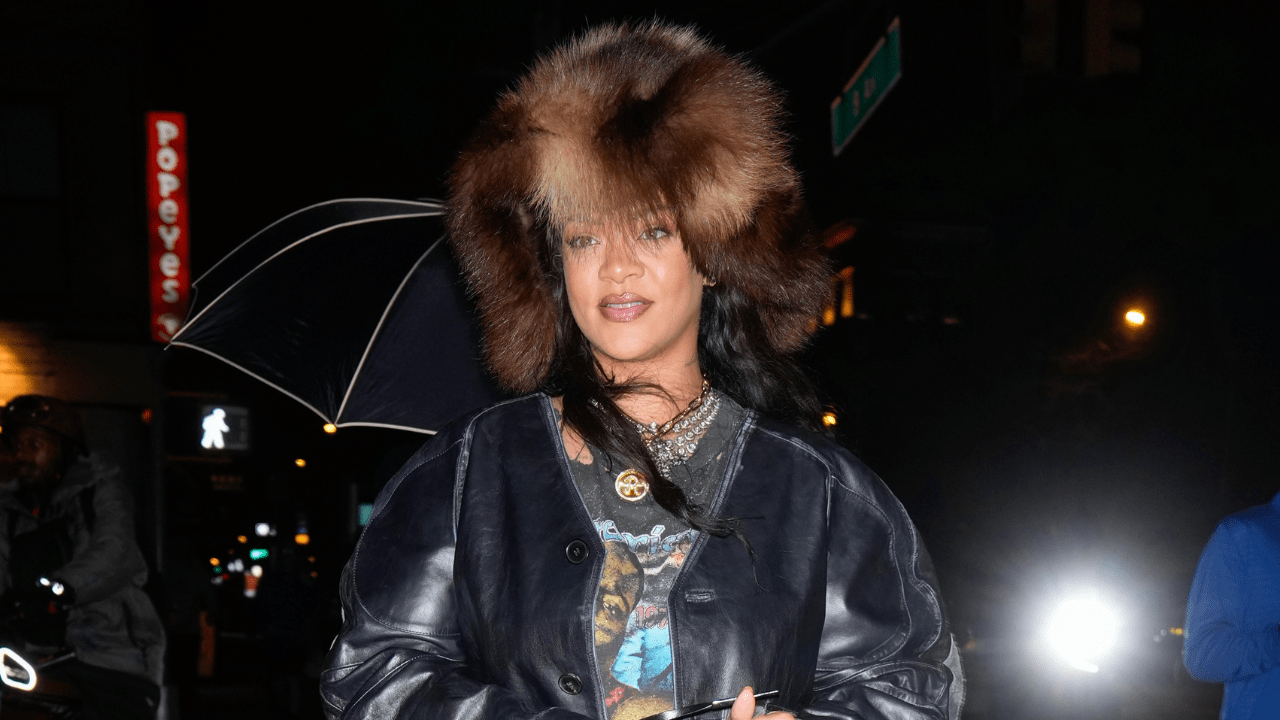 rihanna out in new york city