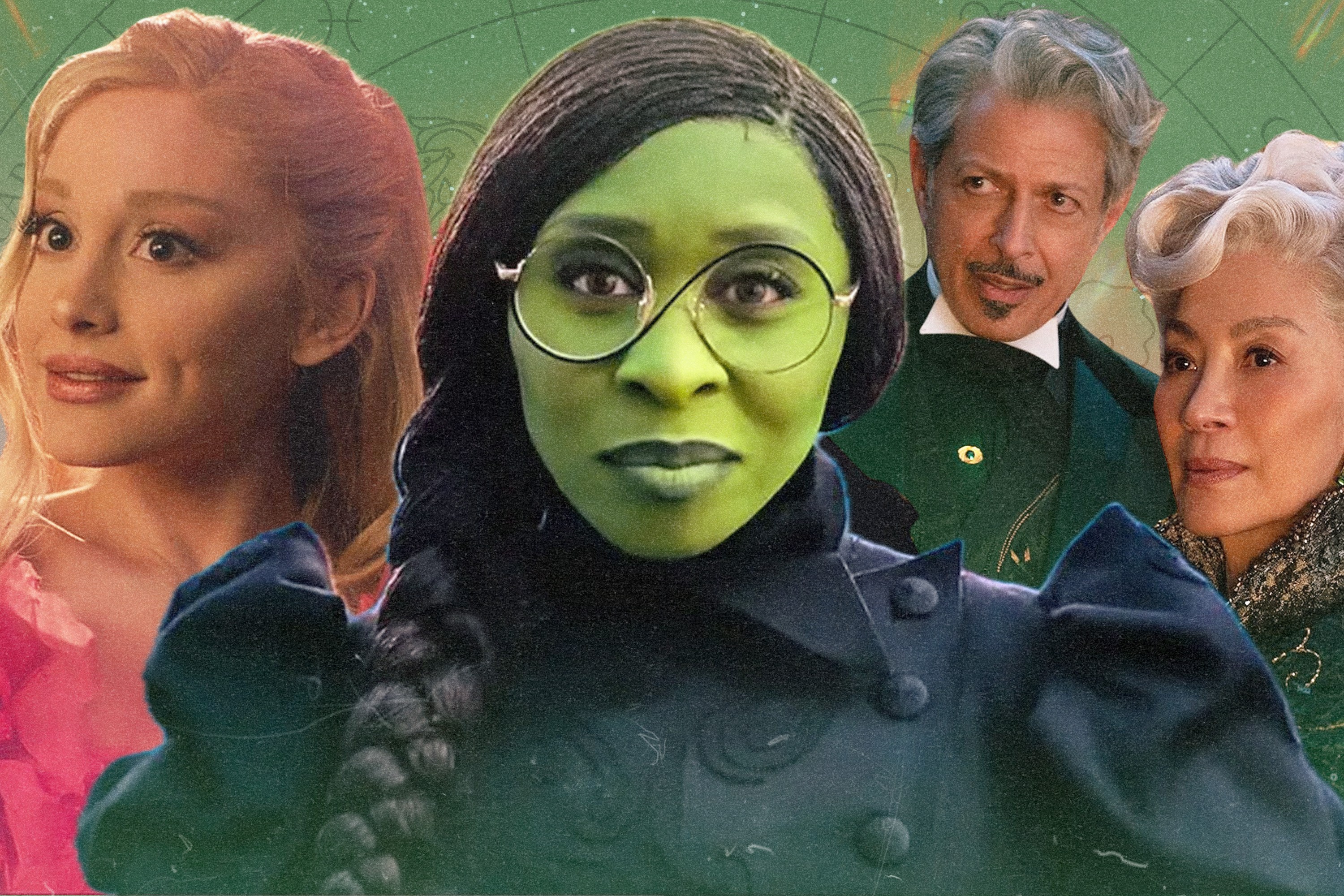 A few characters from the 'Wicked' movie
