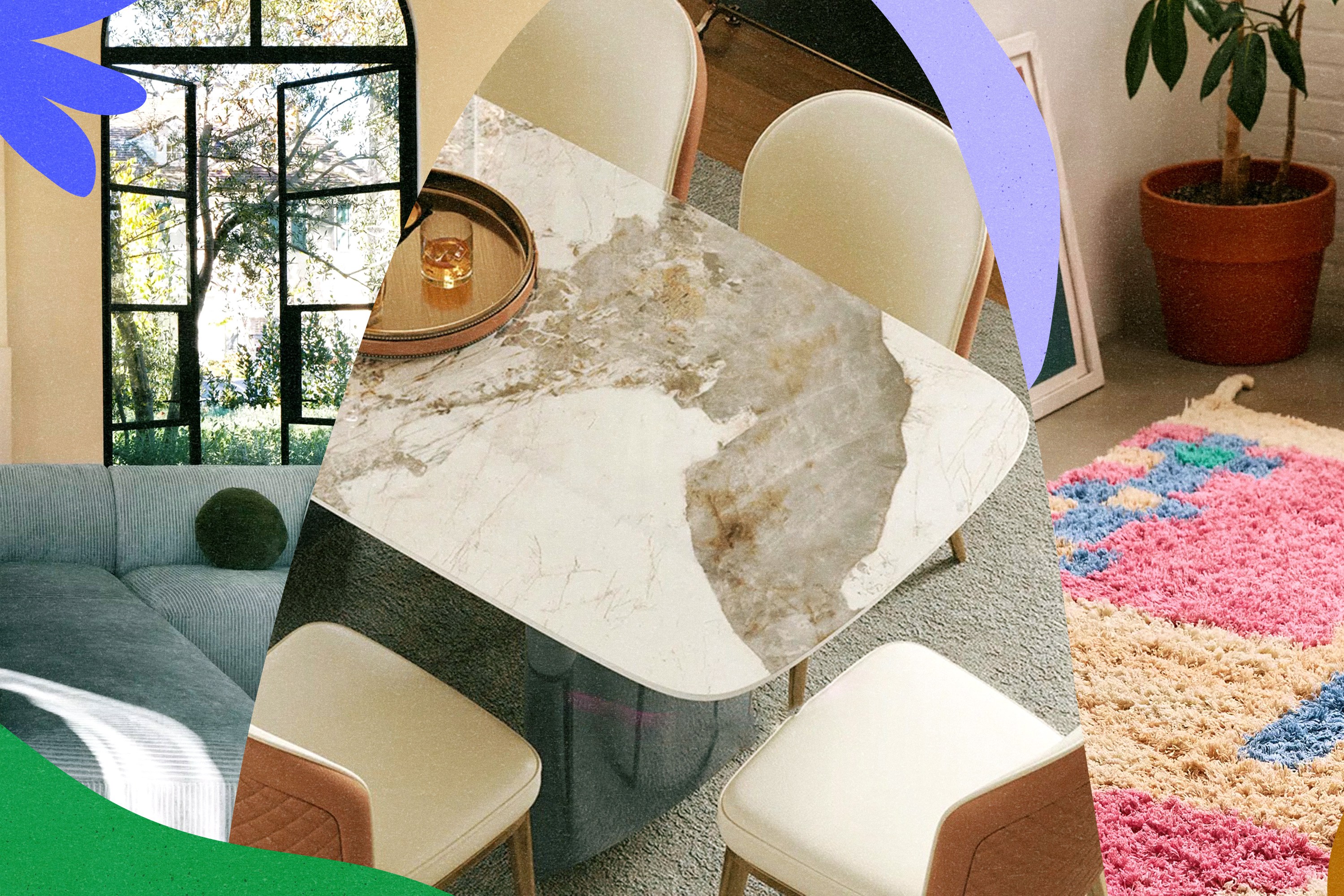 Collage of furniture