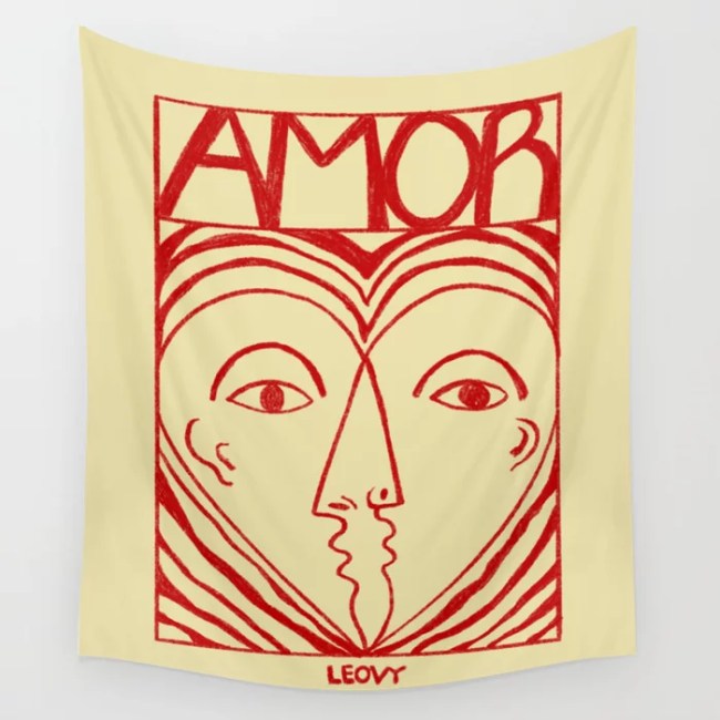 Amor Wall Tapestry
